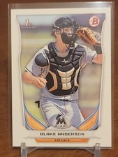 2014 Bowman Draft Picks & Prospects Blake Anderson Miami Marlins #DP34