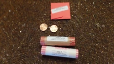  2002 P & D 2 Orginial Bank Wrapped roll Lincoln Penny Cent* Bonus Free Shipping