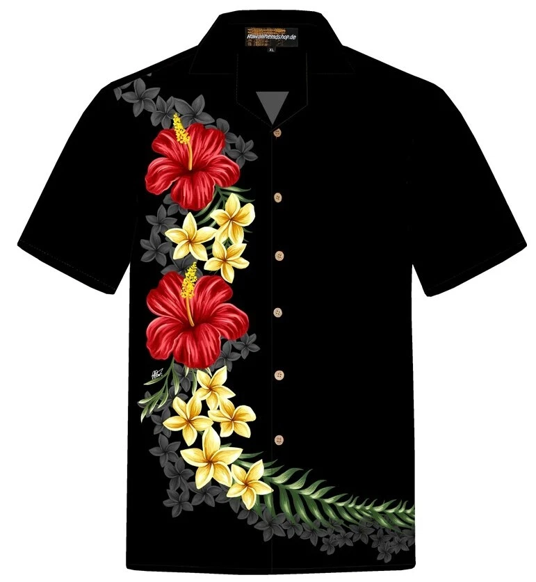 Hawaiian Shirt "Black Elegance" for men
Opens in a new window or tab