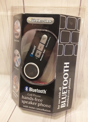 Wireless Gear Speaker Phone Bluetooth Model 4PR910 Hands Free Noise Cancellation - 第 2/5 張圖片