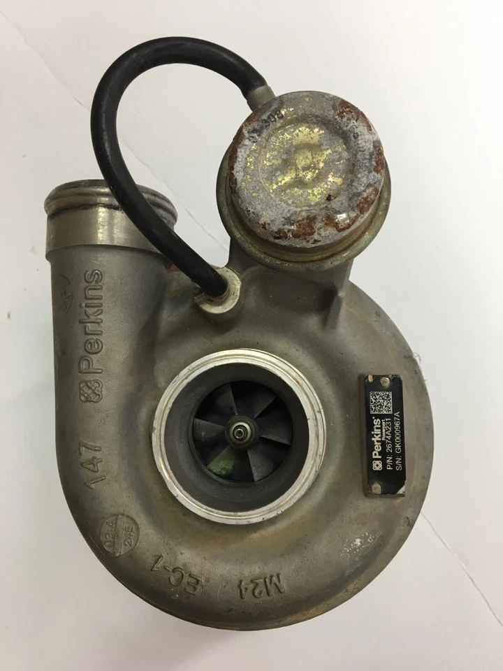 Turbocompressor para motor industrial Perkins T4.40 4.0L 2674A324 2674A382 2674A392 - Imagem 2 de 4