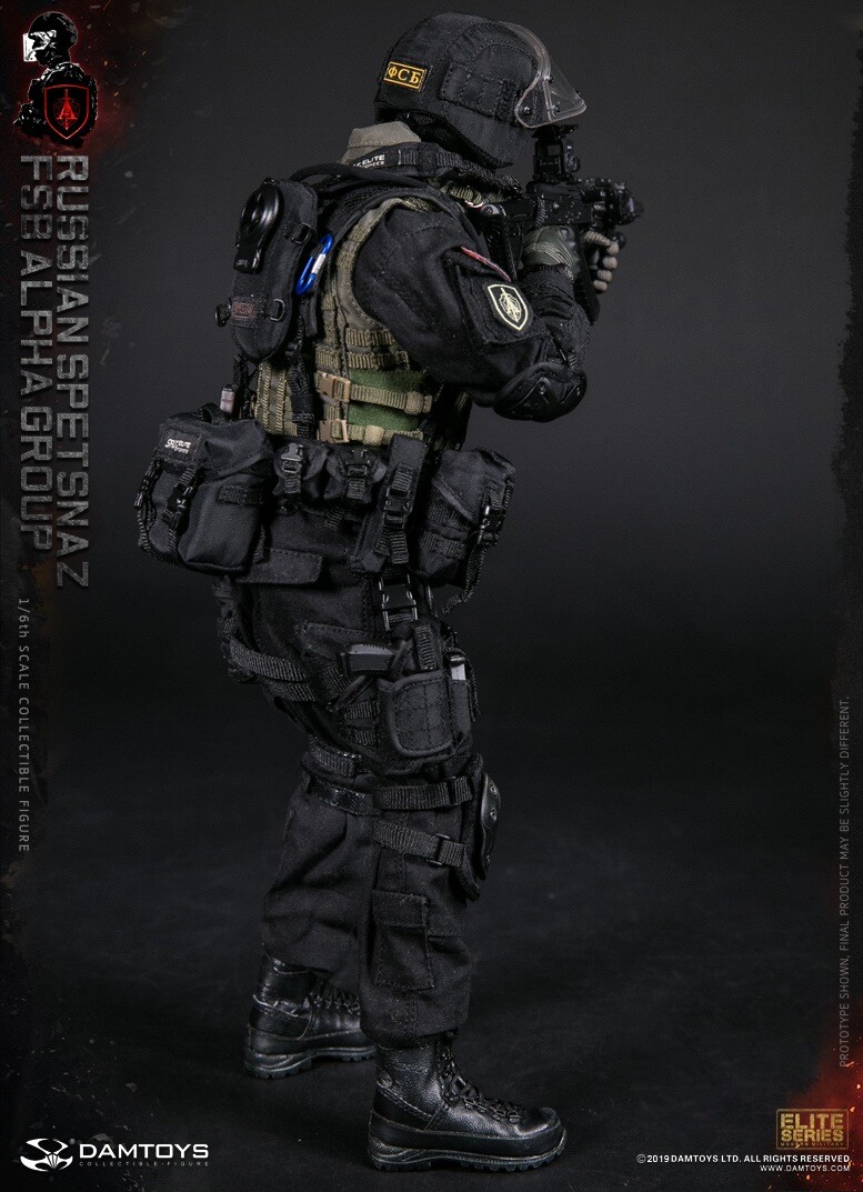 IN STOCK Damtoys 1/6 78064 Russian Spetsnaz Fsb Alpha Group Action