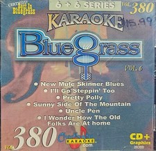 20380 BLUE GRASS   CHARTBUSTER KARAOKE CDG LOT TEX