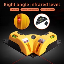 Right Angle Square Laser Level Tool Laser 90 Degree Measurement Tool Level Laser