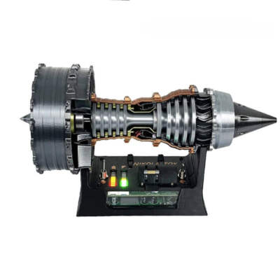 TR900 Turbofan Motormodell - 3D Druck Brushless Motor Funktionsanzeige
