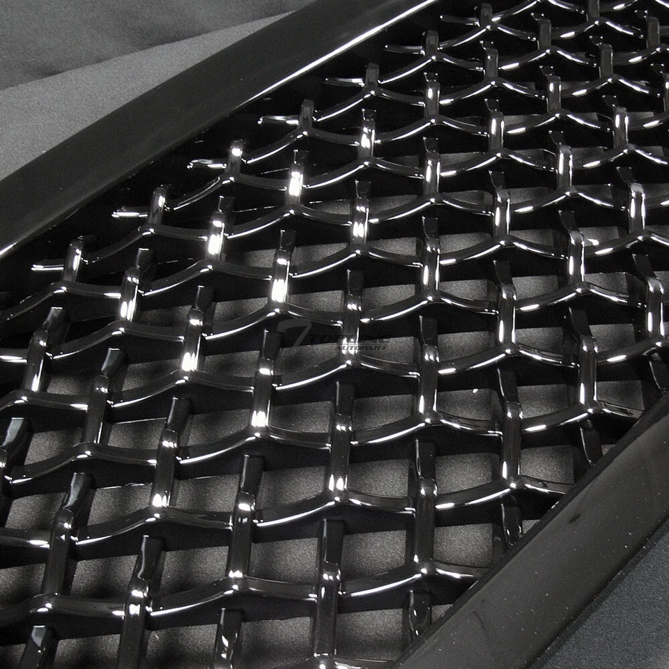 Topline For 2007-2009 Toyota Tundra Mesh Front Hood Bumper Grill Grille - Black Foto 4 de 4