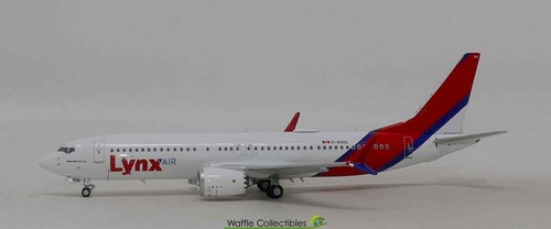 1:400 NG Models Lynx Air B 737-8MAX C-GUUL 87803 88027 Airplane Model