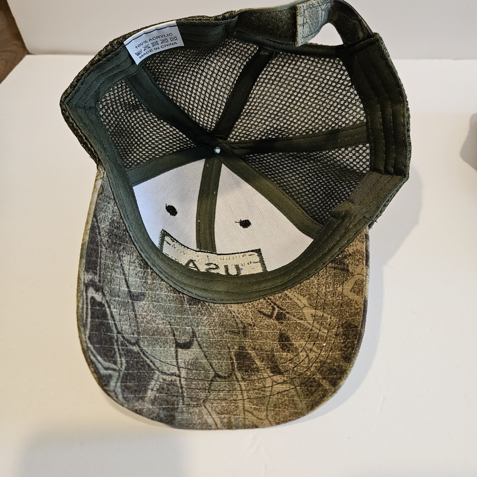 Green Camouflage US Flag Removable Patch USA Base… - image 9