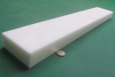 Hdpe White Bar 1.50'' Thick x 4.00'' Wide x 24'' Long