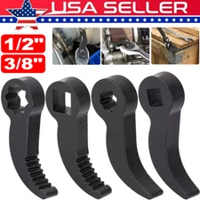 Pry Bar Wrench Adapter Head Half Shaft Removal Crowbar Ratchet Tool 1/2" 3/8" US