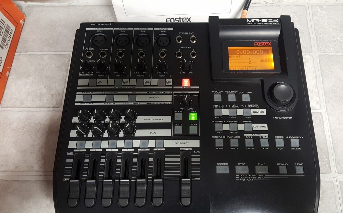 Fostex MR-8 HD w/Manual Power Supply & Box | eBay