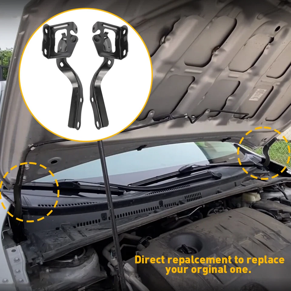 Nueva bisagra de capó lado izquierdo y derecho para Toyota Prius 2010-2015 / 2012-2015 enchufable Foto 4 de 4