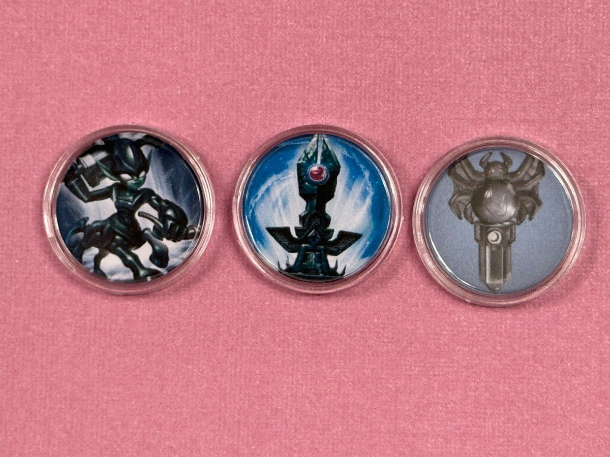 Skylanders ALL GAMES Complete Set Of 620 Coins Imagintors Trap
