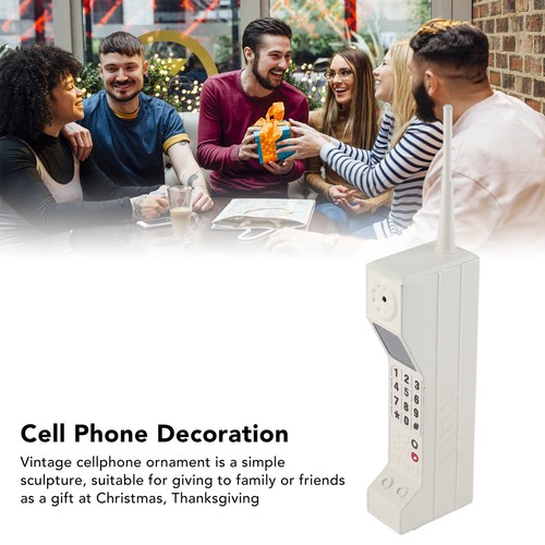 Vintage Retro Brick Cellphone Model Ornament For Home Stage CBK - Photo 6 sur 22