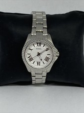 Reloj de pulsera Fossil AM4608 para mujer plateado acero inoxidable esfera analógica cuarzo XX917