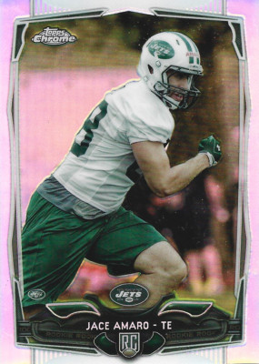 2014 Topps Chrome  Jace Amaro Refractor Parallel Rookie Card #193