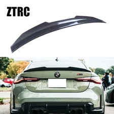 Carbon Fiber Trunk Wing Spoiler For BMW 4 series G22 430i M440i/M4 G82 2019-2024