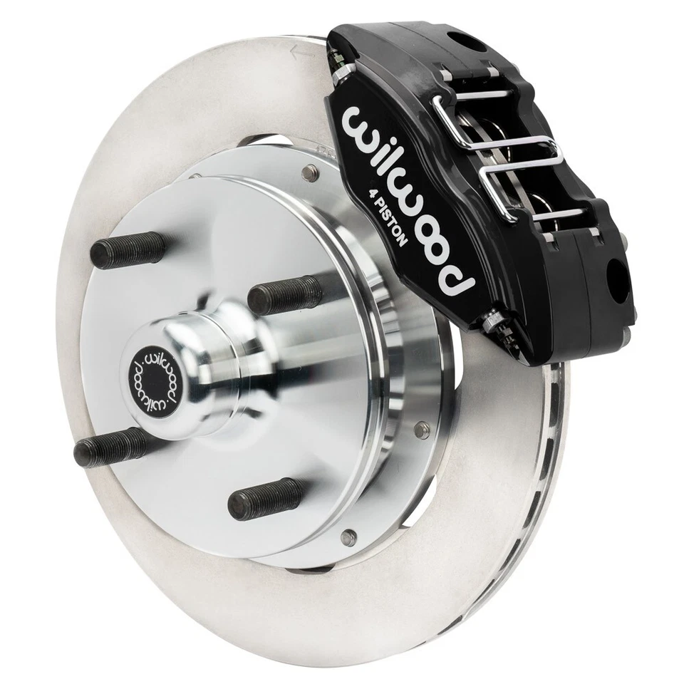 Kit de frenos delanteros Wilwood Powerlite, se adapta a Porsche 914 1973-1976, pinzas de 4 pistones Foto 4 de 4