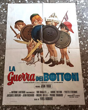 Manifesto originale 2F -  LA GUERRA DEI BOTTONI - Movie Poster Affiche