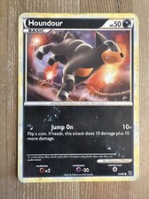 Pokémon TCG Houndour HS-Undaunted 54/90 Regular Common DAMAGED on eBay