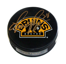 Tom Fergus Boston Bruins Autographed Hockey Puck  A3468