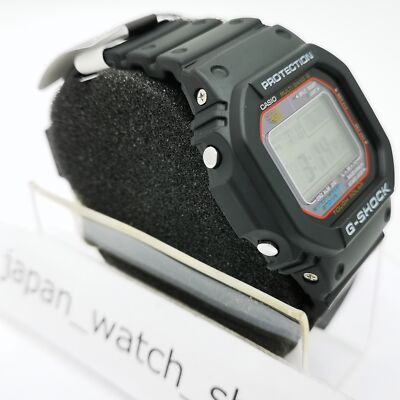 CASIO G-SHOCK GW-M5610U-1JF Black Red Waterproof Solar Men's Watch