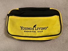 Young Living Essential Oils Travel Pouch Carry Case - Yellow