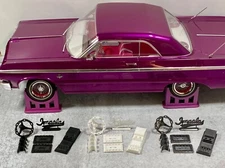 1/10 Redcat Racing 64 Impala Center Console Wheel Plaque Custom Accessories Kit