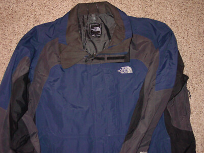 Mens The North Face AEDT Blue/Gray Triclimate Full Zip Hyvent