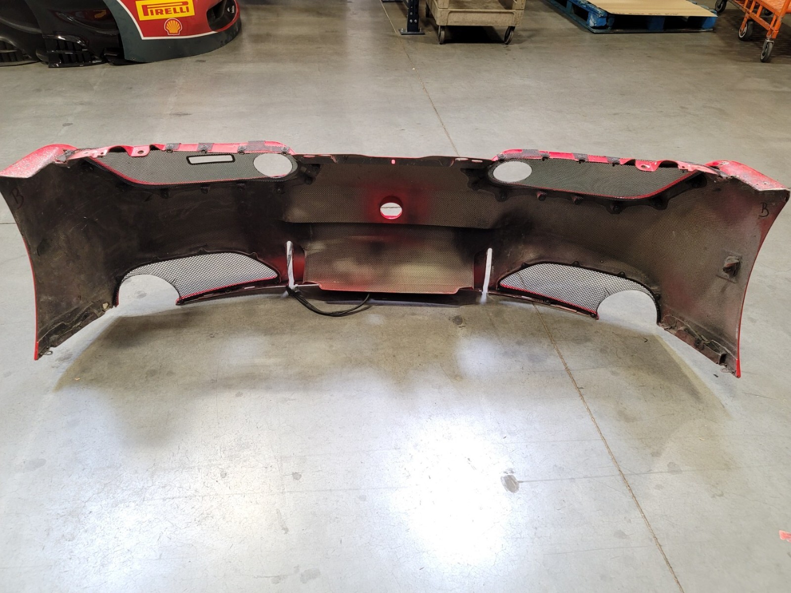 FERRARI 488 Challenge BUMPER COVER Rear (Stock #B)