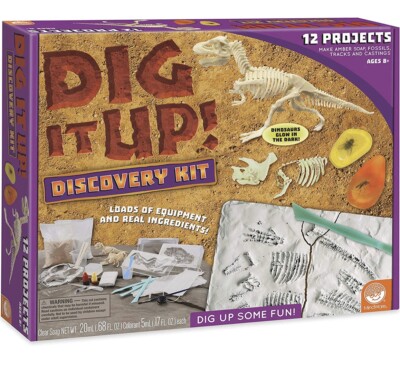 Dig It Up! Discovery Kit By MindWare - 12 Projects NEW