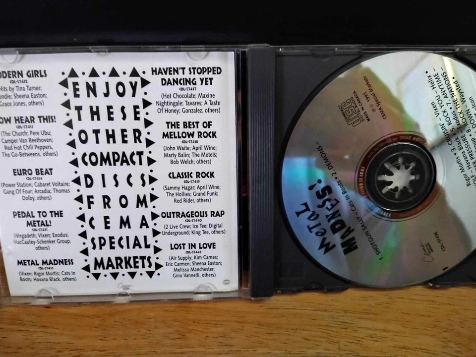 Metal Madness CD Helix Exodus Waysted Gently Used Hard Rock and Metal - Image 3 of 4