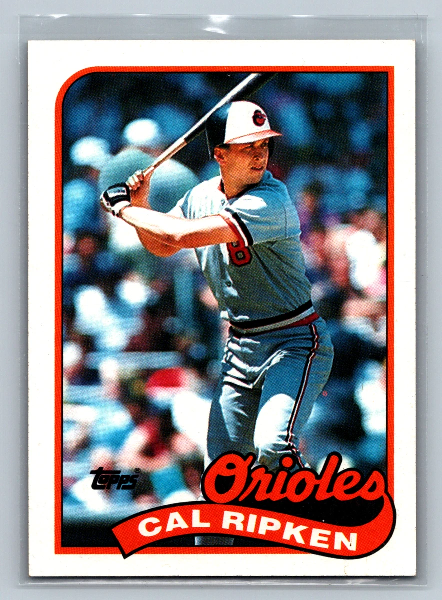 1989 Topps Cal Ripken Jr. Rare Misprint