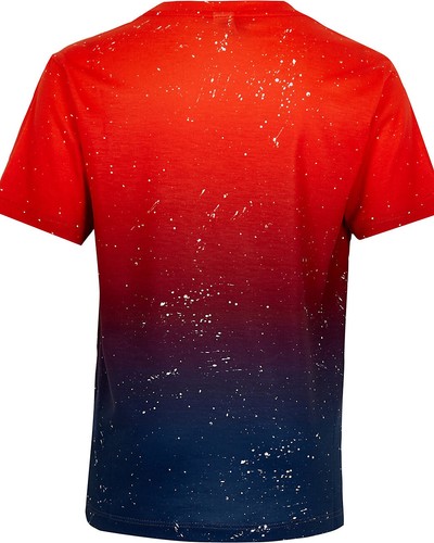 Hype BOYS RED HYPE FLECK FADE T-SHIRT - Picture 2 of 3