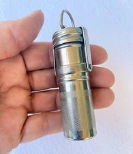 Vintage WWII Era Park Sherman Co. Everdry Metal Match Safe Case