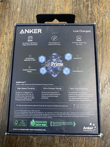 Anker Prime 67W USB C Charger 3Port GaN Wall Charger Fast PPS Charging for Phone - 第 7/16 張圖片