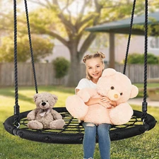 40"/48" Spider Web Tree Net Large Swing Hanging Play Toy Nylon Rope EZ Setup