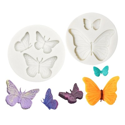 for Creative Chooclate Mold Cake Baking Decoration for Butterfly Shape Silicone