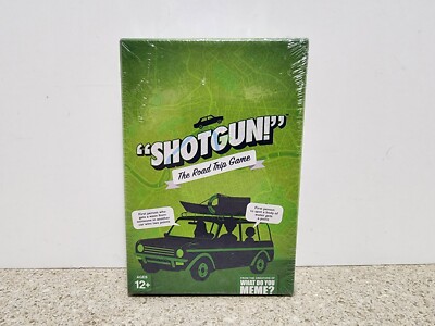 Shotgun! The Roadtrip Game by What Do You Meme? NEW Factory Sealed