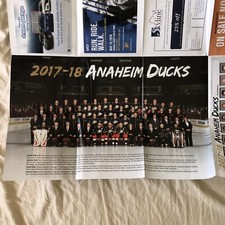 Anaheim Ducks April 6, 2018 Program Game Day ...