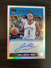 2018-19 Donruss Signature Series HOLO #43 Jarell Martin AUTO