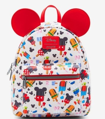 Loungefly Disney Mickey Mouse & Friends Popsicle Mini Backpack New LOUNGEFLY Disney Mickey Mouse & Friends Popsicle Mini  main image 3