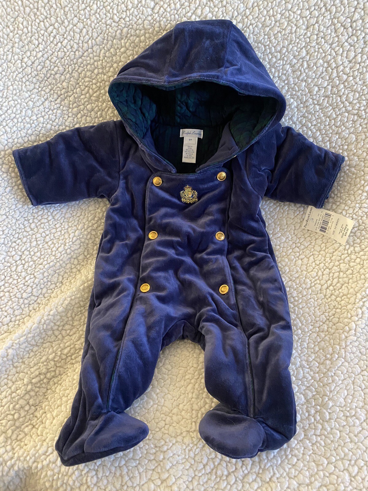 ralph lauren blue velvet