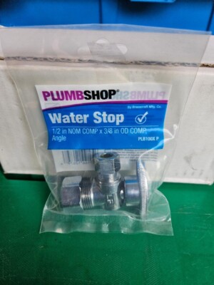 3 PLUMB SHOP #PLB100XP ½'' NON COMP x  '' IN OD COMP ANGLE