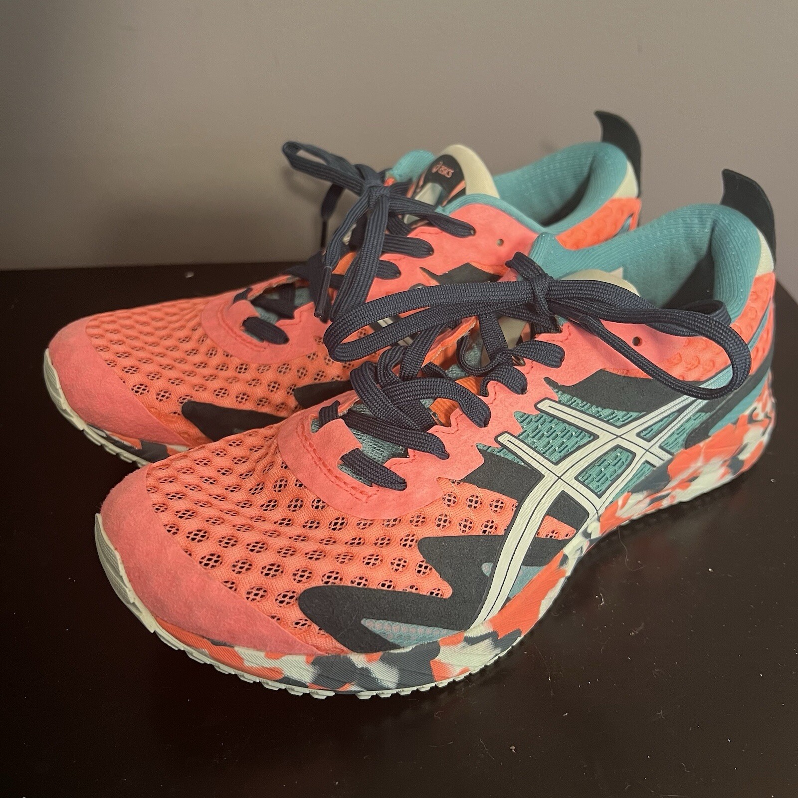 Zapatillas deportivas ASICS Gel Noosa Tri 12 1012A578 para mujer talla 7 azul coral”