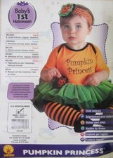 Rubie's Pumpkin Princess Baby's 1st Costume Child's Halloween Jumper 0-6 Months