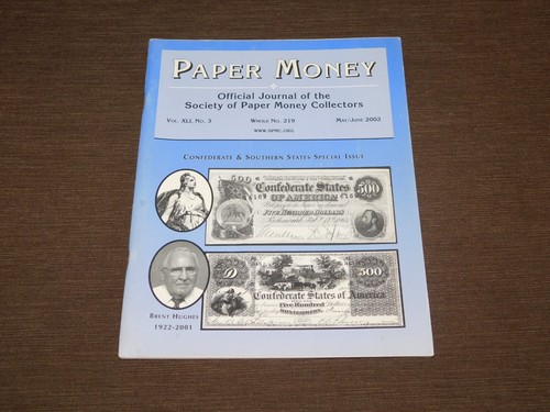 US COIN BOOK AUCTION CATALOG 2002 PAPER MONEY COLLECTORS BRENT HUGHES