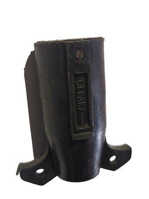 Pollak 9-Way Connector Plug Trailer End Black