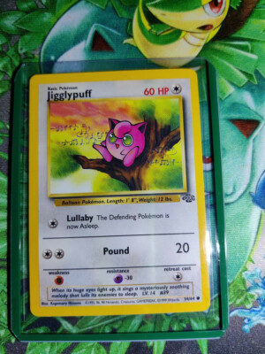 Jigglypuff 54/64 NM / M - Jungle Pokemon Card