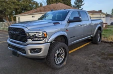 Paintable Black 19-23 Ram 2500 3500 Extended Style Fender Flares Set